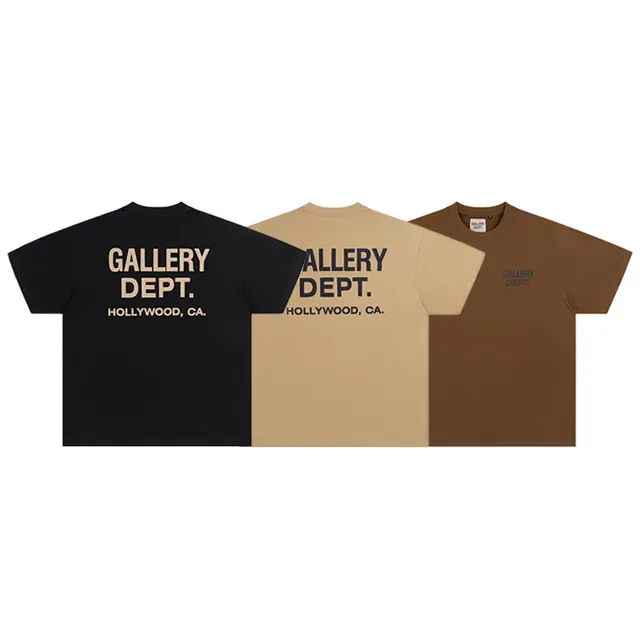 تي شيرت أوفرسايز بطباعة جرافيك Gallery Dept 3