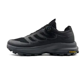 Chaussures de trail running noires BOA Dial