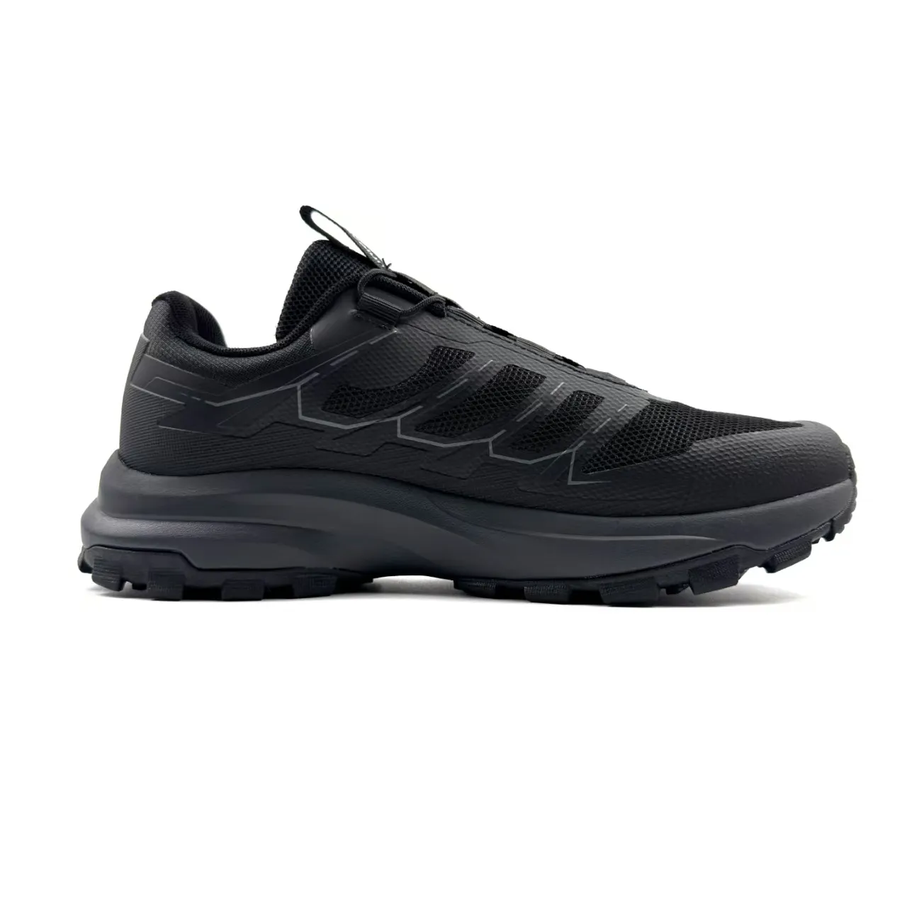 Chaussures de trail running noires BOA Dial 3