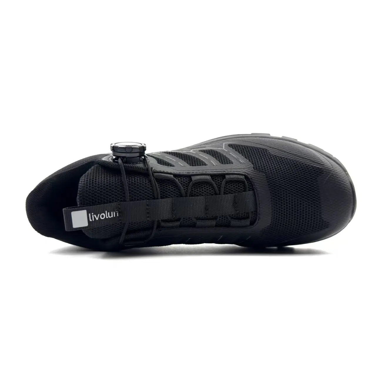 Chaussures de trail running noires BOA Dial 4