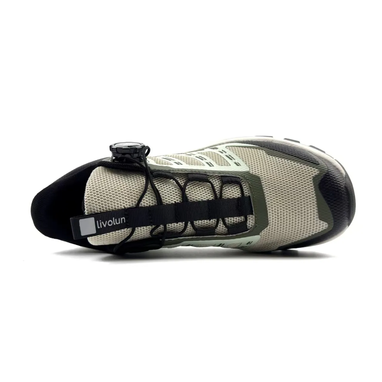 Chaussures de trail running noires BOA Dial 10