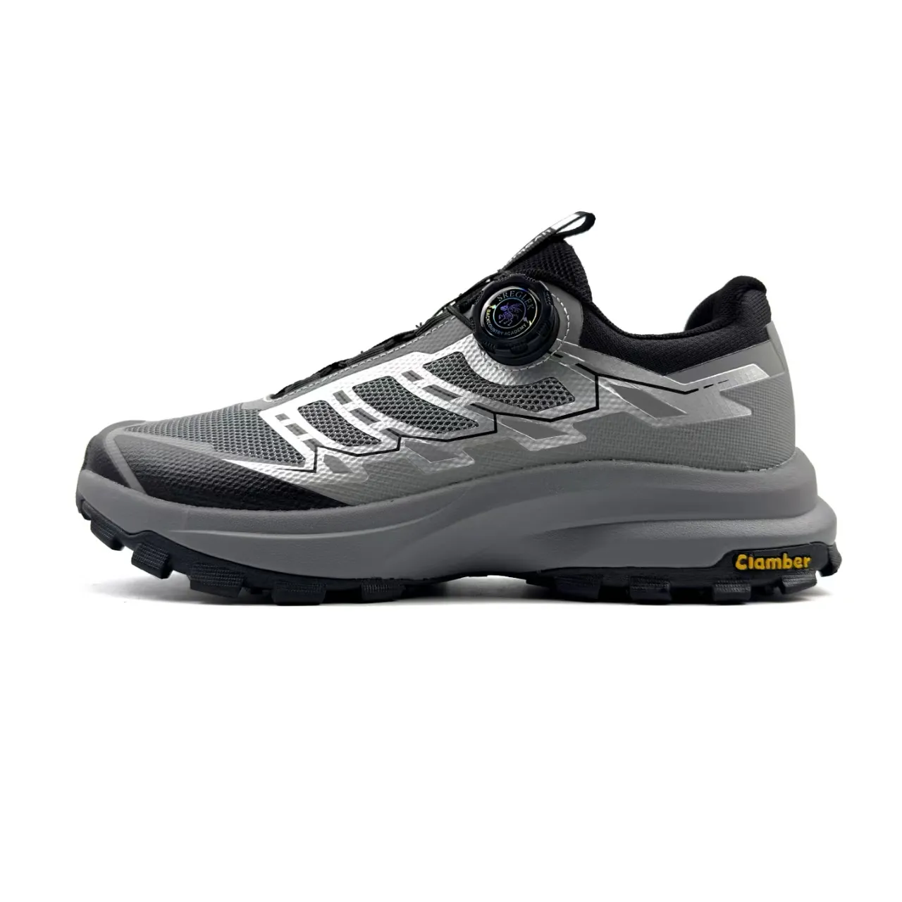 Chaussures de trail running noires BOA Dial 13