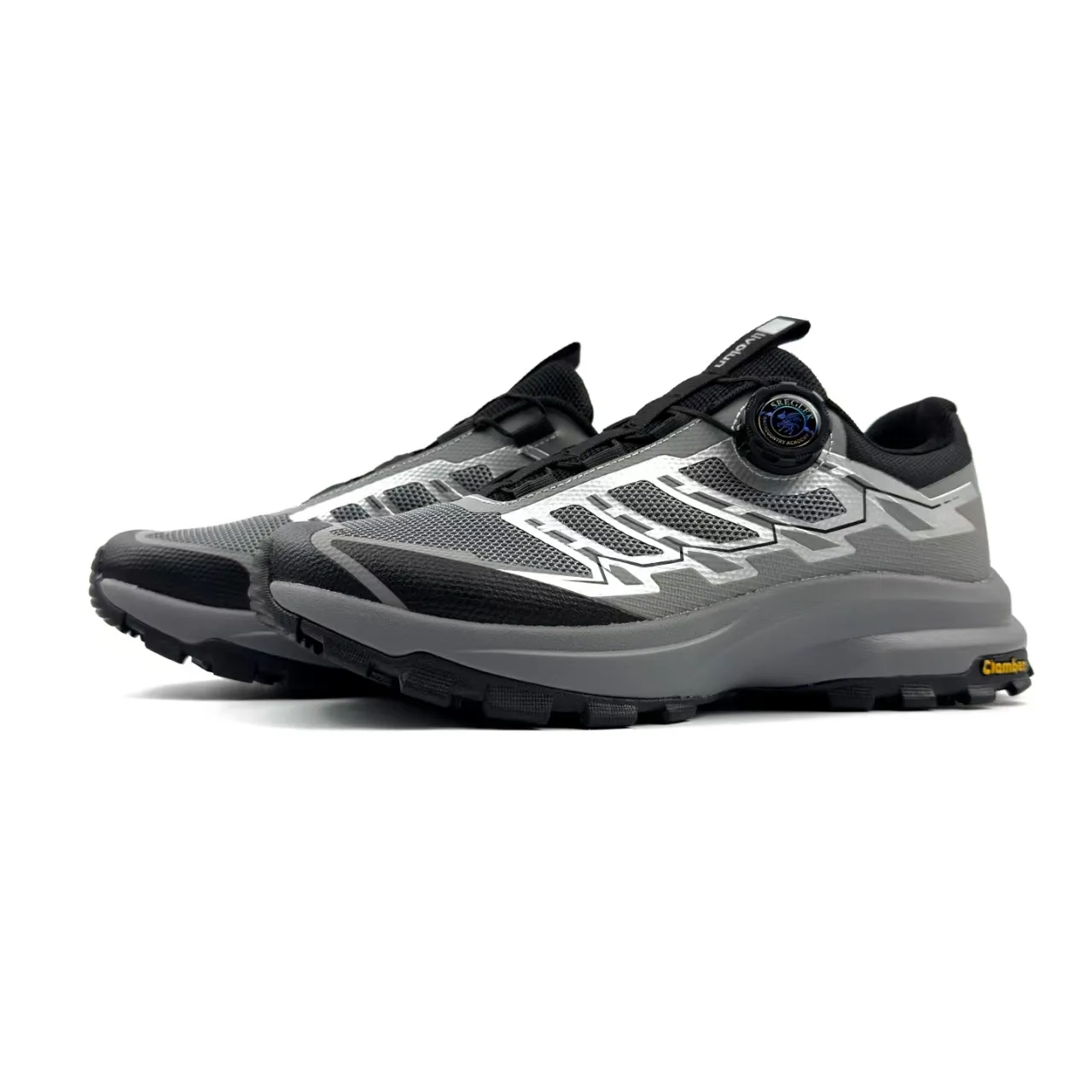 Chaussures de trail running noires BOA Dial 14