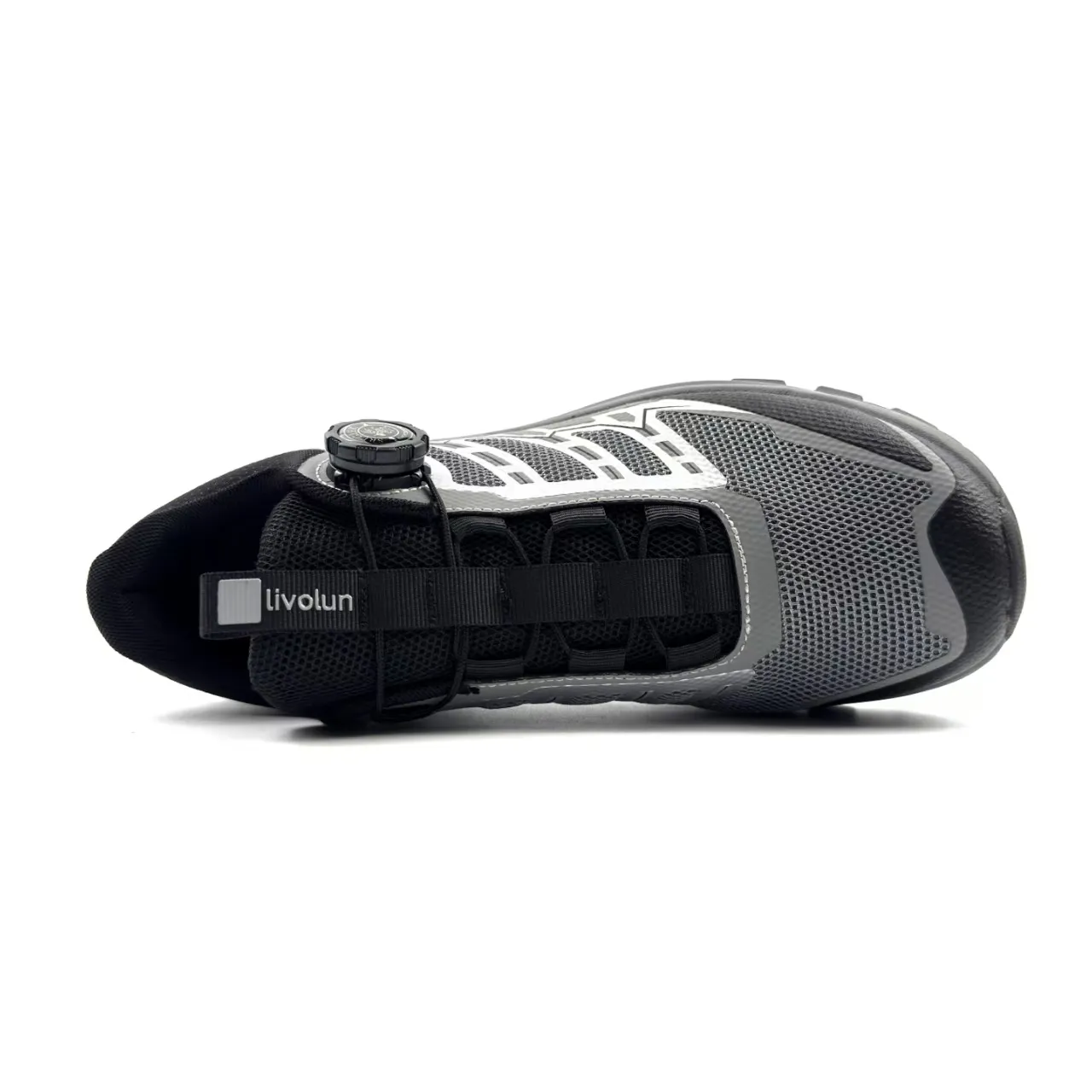 Chaussures de trail running noires BOA Dial 16