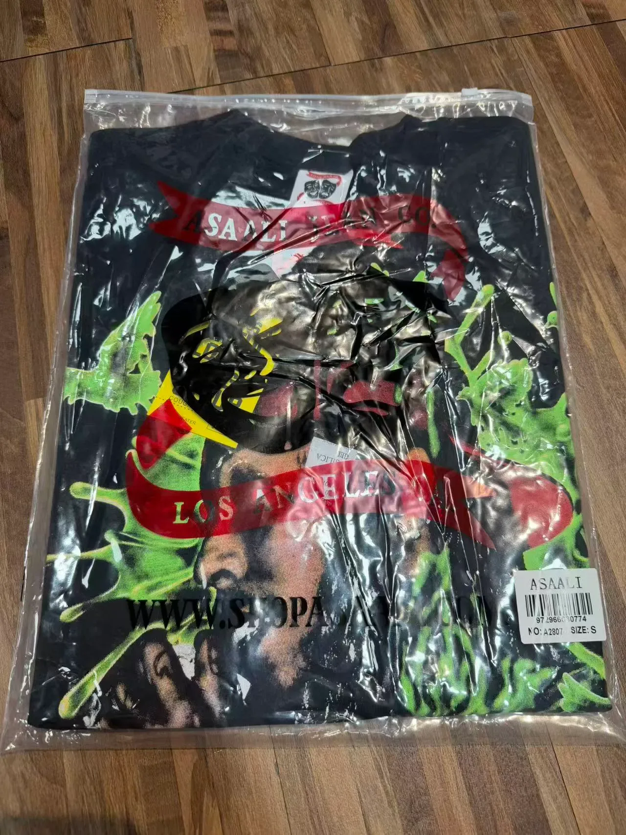 Black Graphic-Print Oversized T-Shirt 2