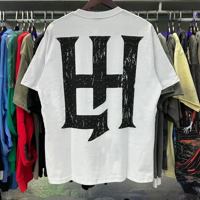 Black White Graphic Print Oversized Fit T-Shirt 20