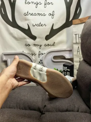 Ballérines plates crème tissées sans lacets slip-on 4