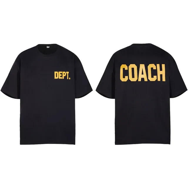 DEPT. COACH Graphic Print Oversized T-Shirt 4