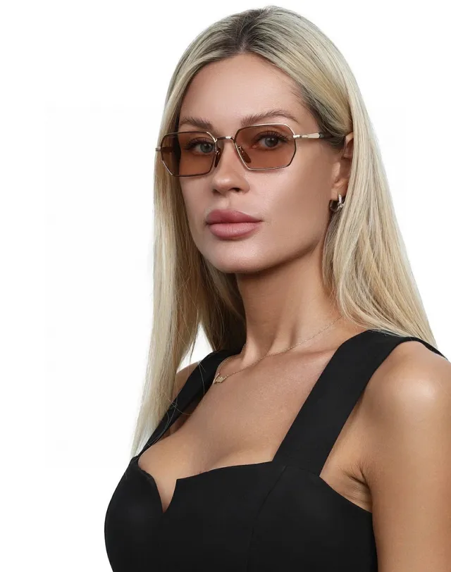 Eyewear by David Beckham DB 1174/S Gold Black Blue Shaded Gold Mirror Sunglasses 3