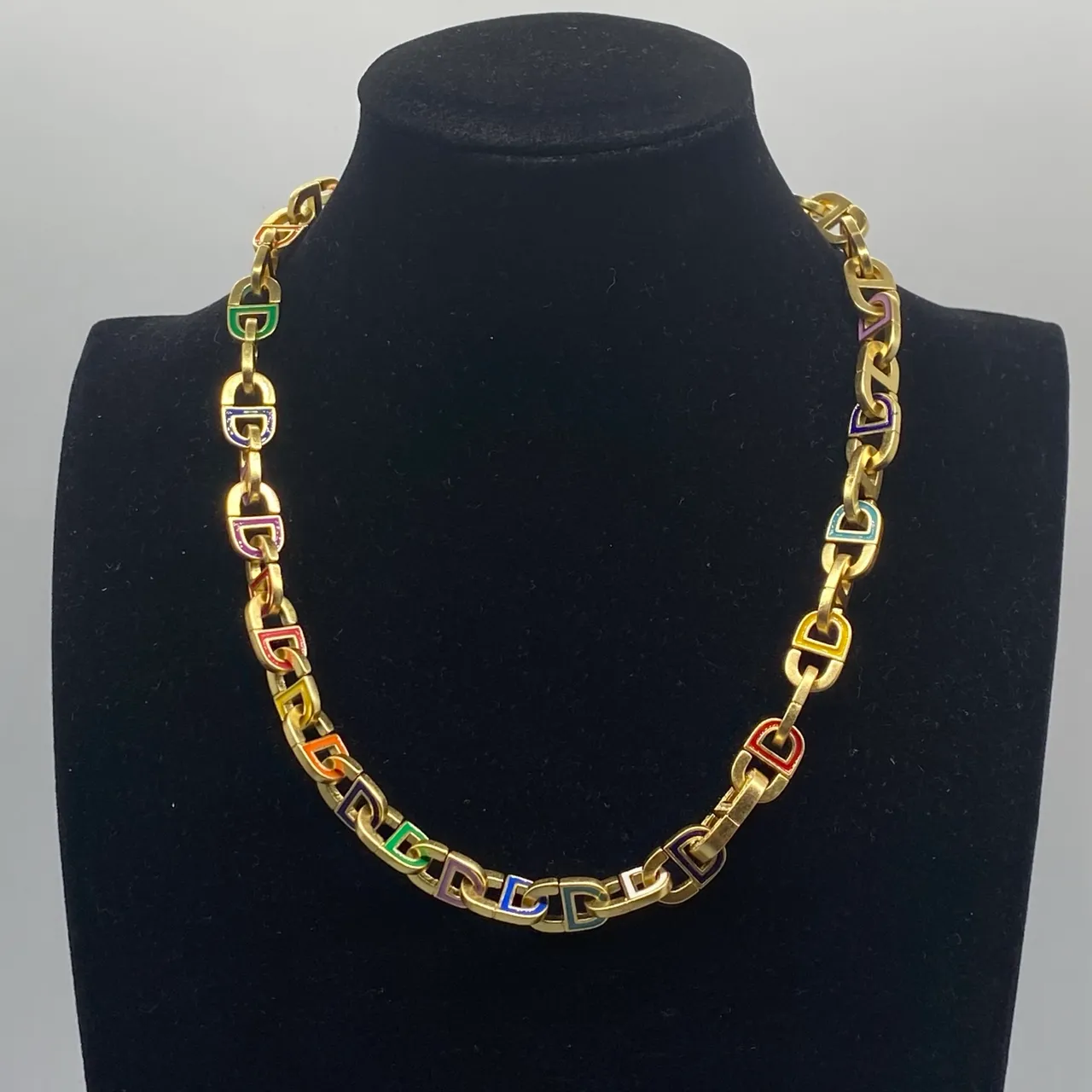 金色玫瑰藤蔓吊坠项链 20