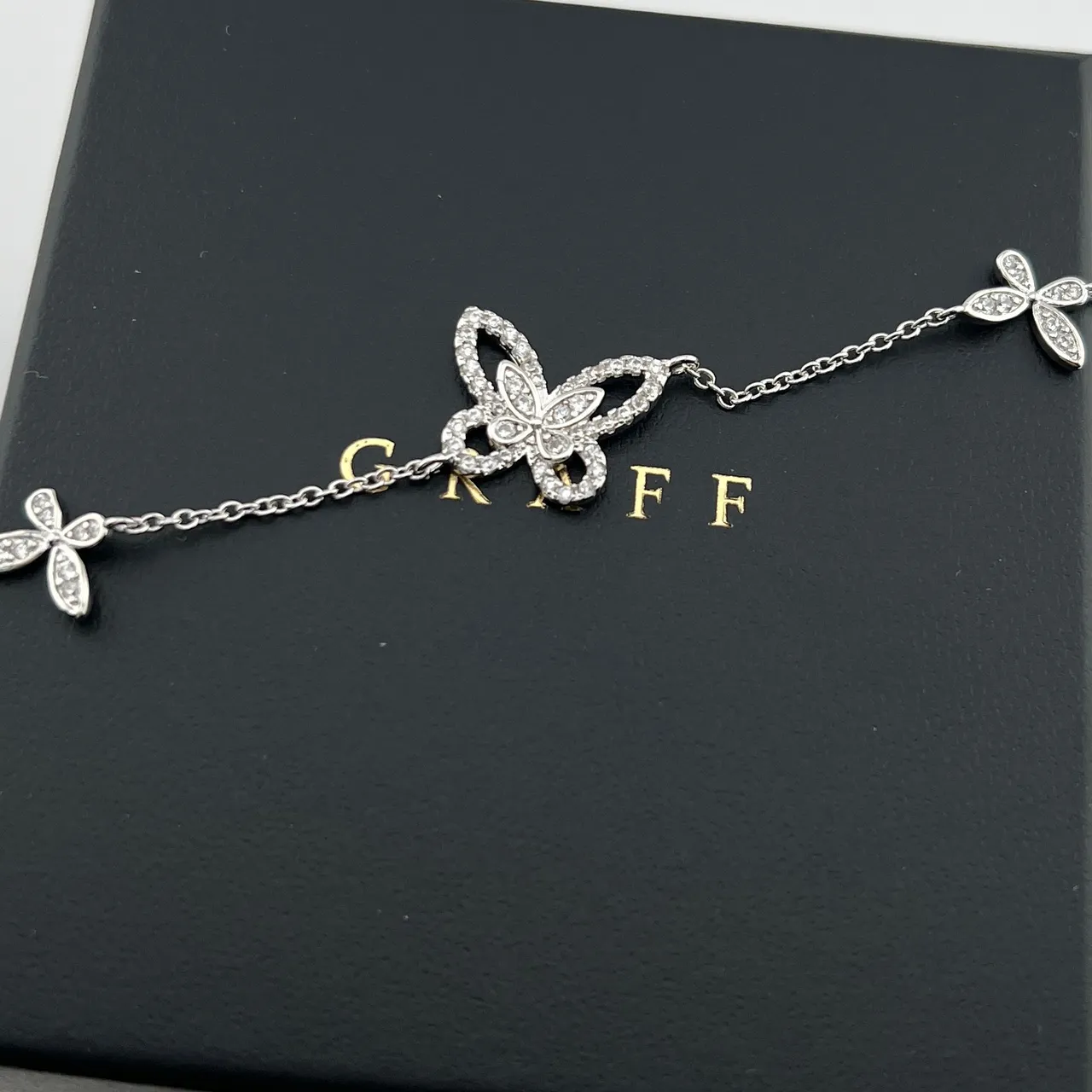 Graff Diamond Butterfly Motif Bracelet 2