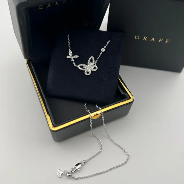 Colar Graff Pavé Motivo de Borboleta de Diamante 2