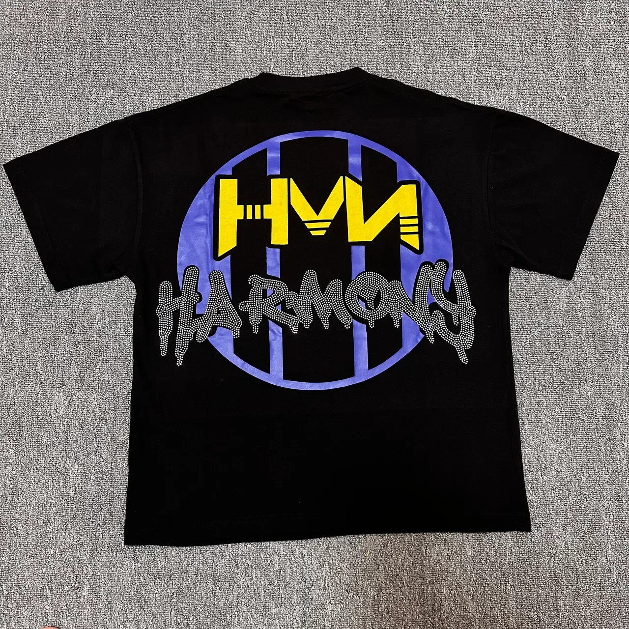 HARMONY Graphic-Print Sci-Fi Themed Oversized T-Shirt 2