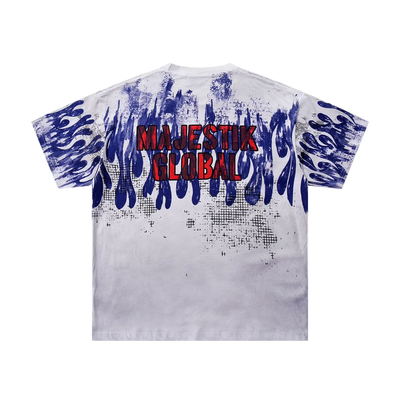 MAJESTIK Oversized Graphic Print T-Shirt 4
