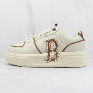 Off-White كريمي وبني Monogram منصة أسلوب الحياة سنيكر
