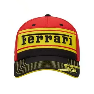 Pirelli Black Gold Embroidered Logo Laurel Wreath Detail Baseball Cap 13