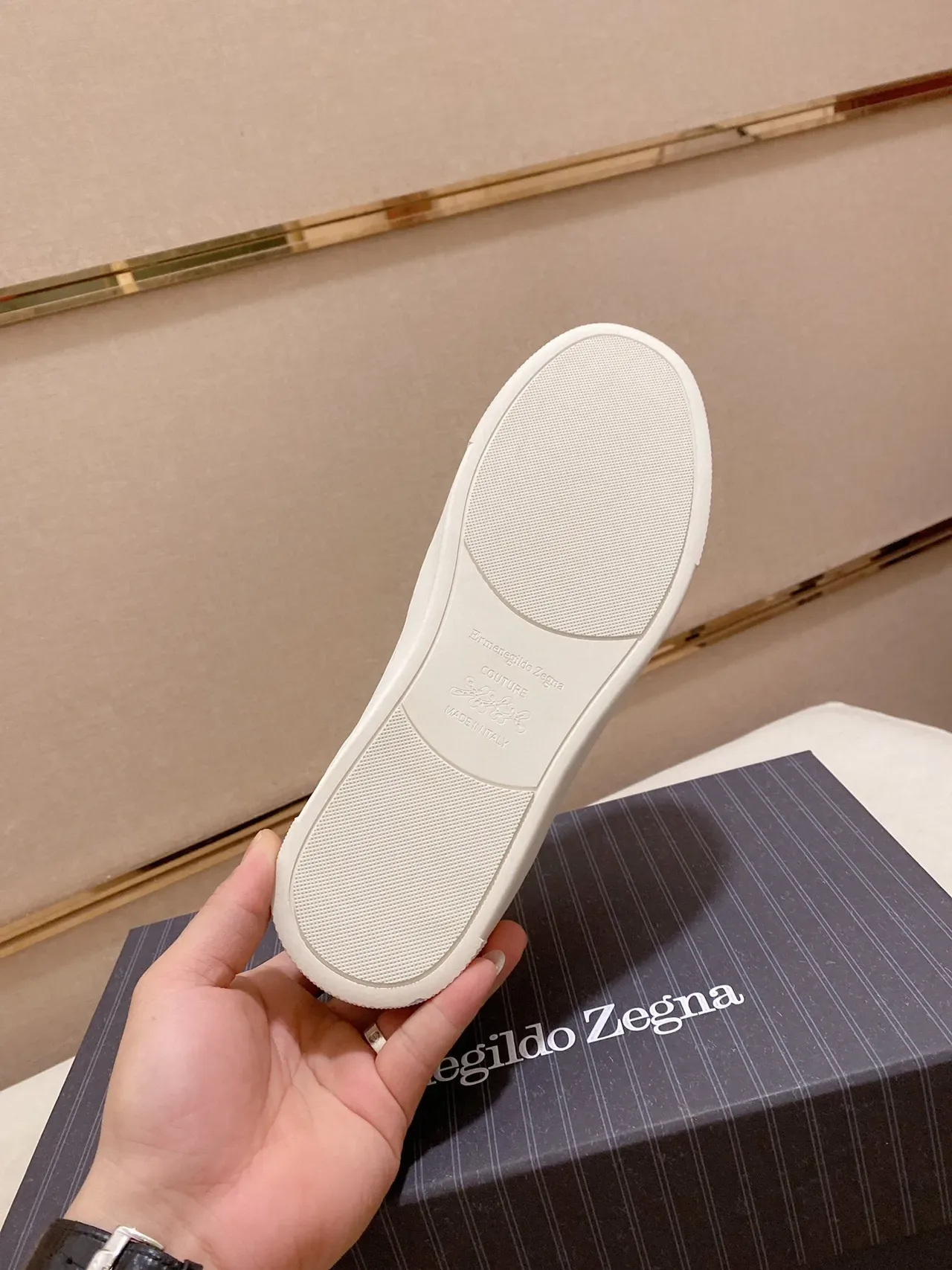 Terracotta Suede Slip-On Sneaker 2
