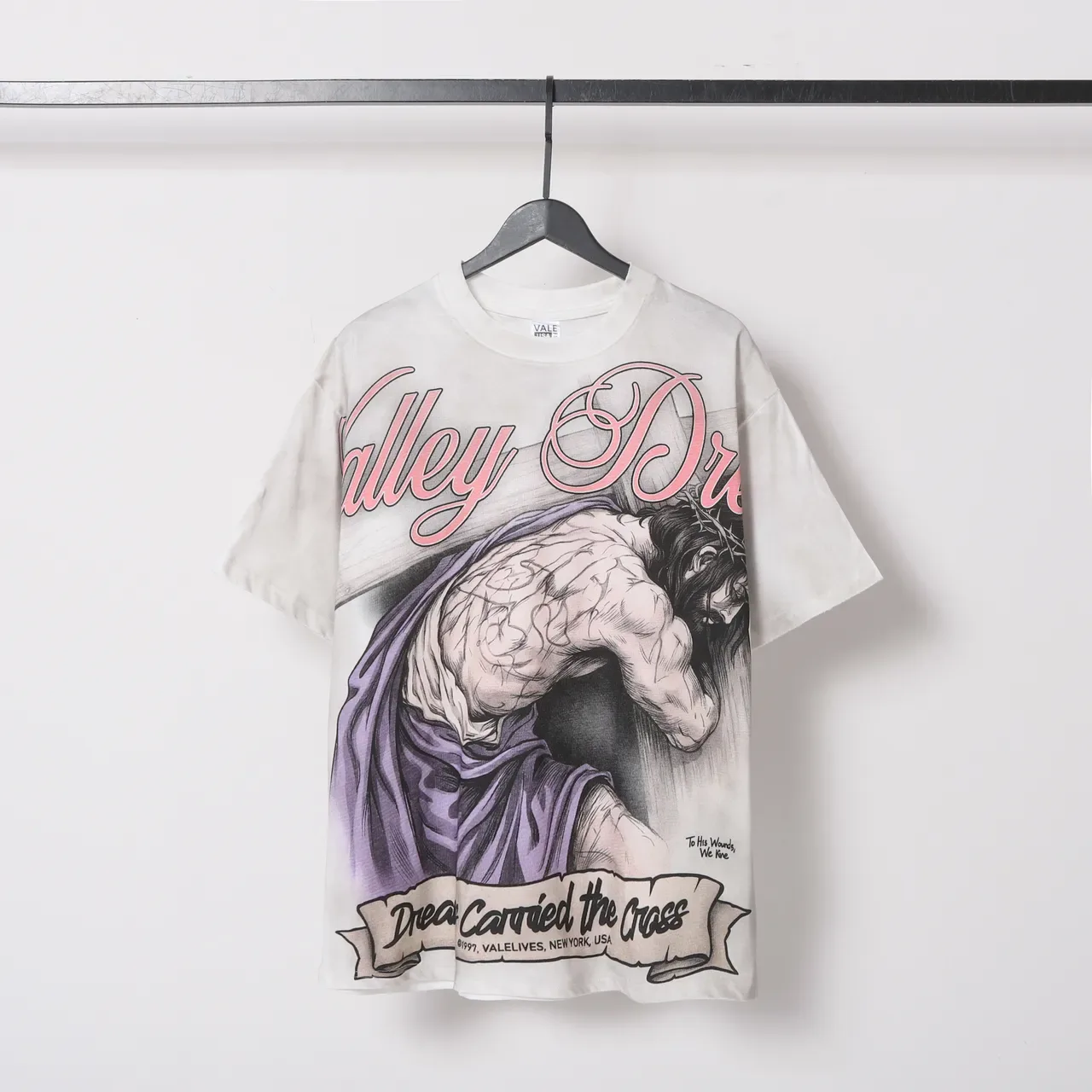 Camiseta gráfica Vale Valley Dream Los sueños llevaron la cruz 2