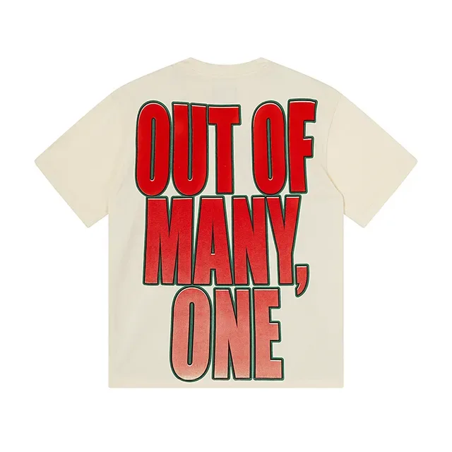 Camiseta com estampa gráfica Godspeed Out of Many One 3