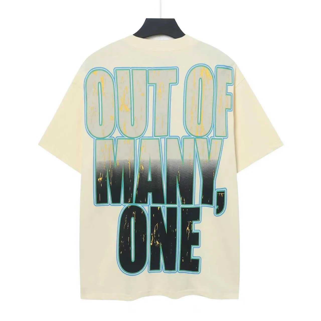 Godspeed Oversized Graphic Print Cream T-Shirt 3