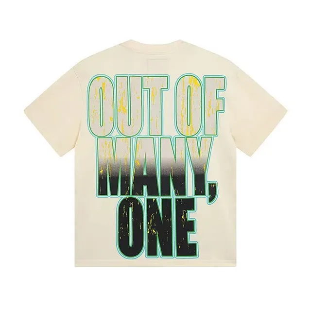 Godspeed Oversized Graphic Print Cream T-Shirt 6