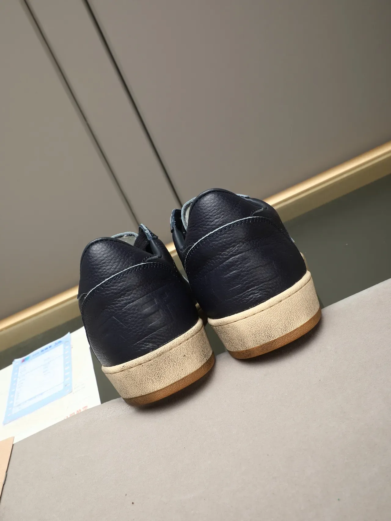 Golden Goose All Star Navy Cuero Peppered Zapatillas Lifestyle 3