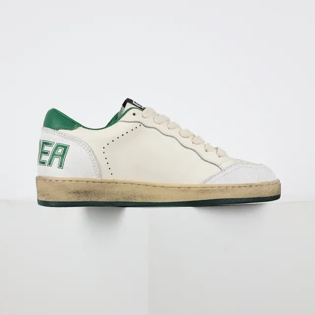 Golden Goose Super-Star Off-White y Green Star zapatillas lifestyle 7