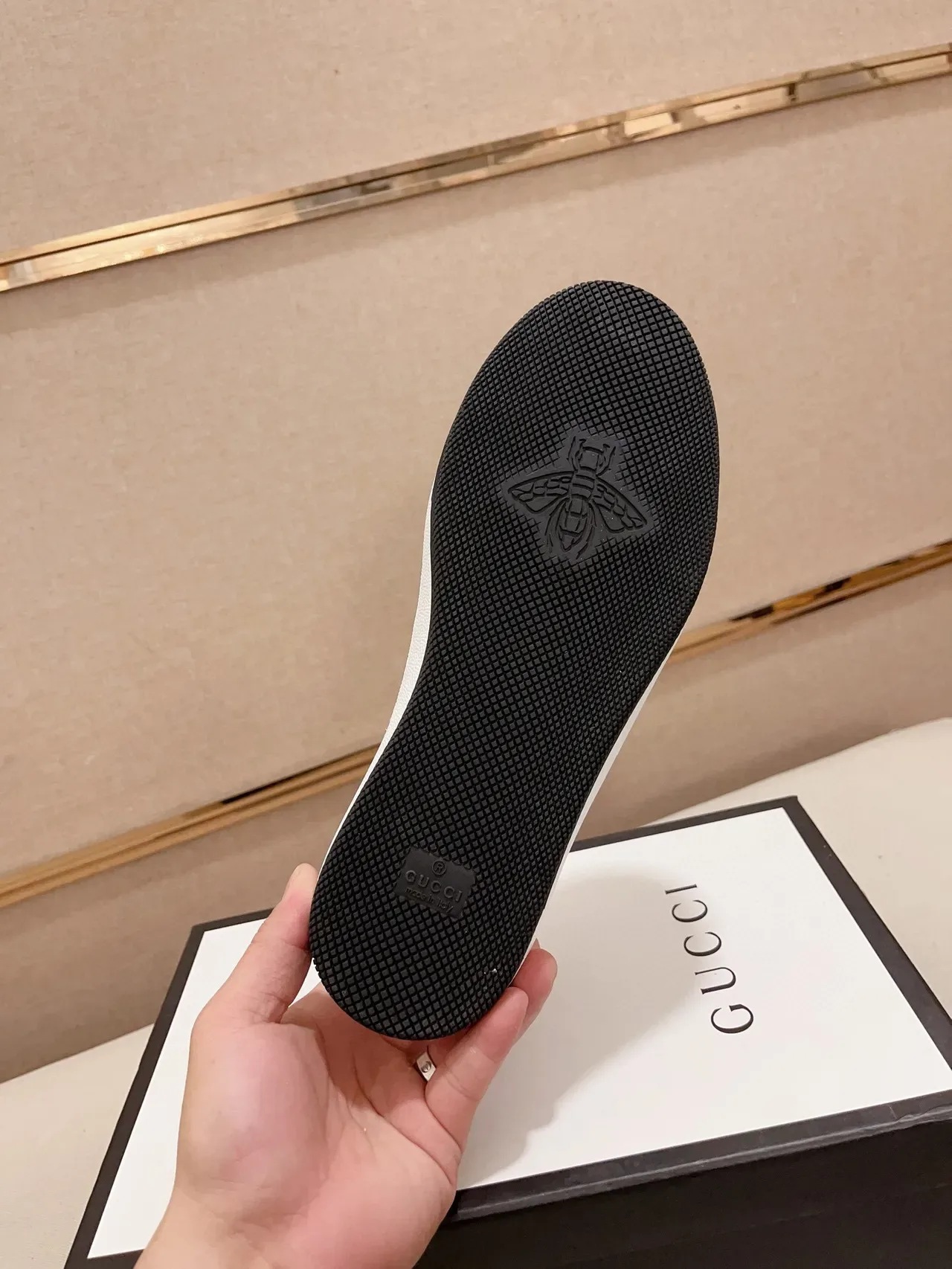 Sneakers Lifestyle Gucci Noir Marine GG Monogram Toile avec Embout en Velours 9