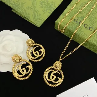 Gucci Dionysus Collier tête de lion or corde torsadée