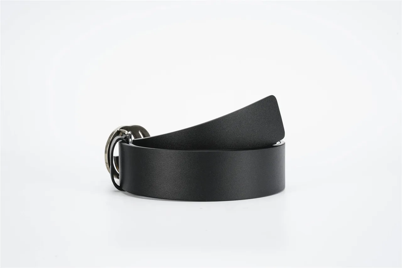 Gucci GG Marmont Interlocking G কালো চামড়ার বেল্ট 3