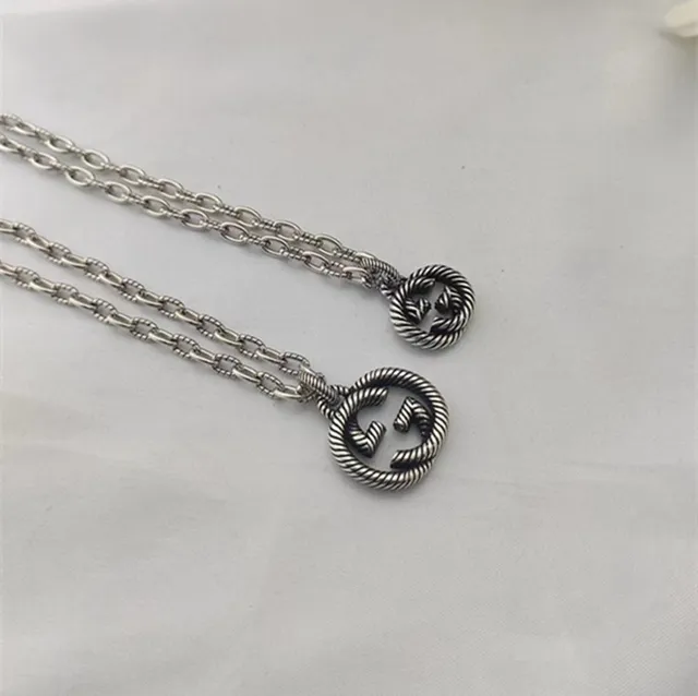 Gucci GG Marmont Interlocking G Rope Pendant Necklaces 3