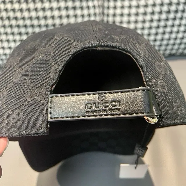 Gucci GG Monogram Web Stripe Baseball Cap 3