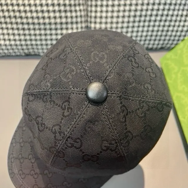 Gucci GG Monogram Web Stripe Baseball Cap 5