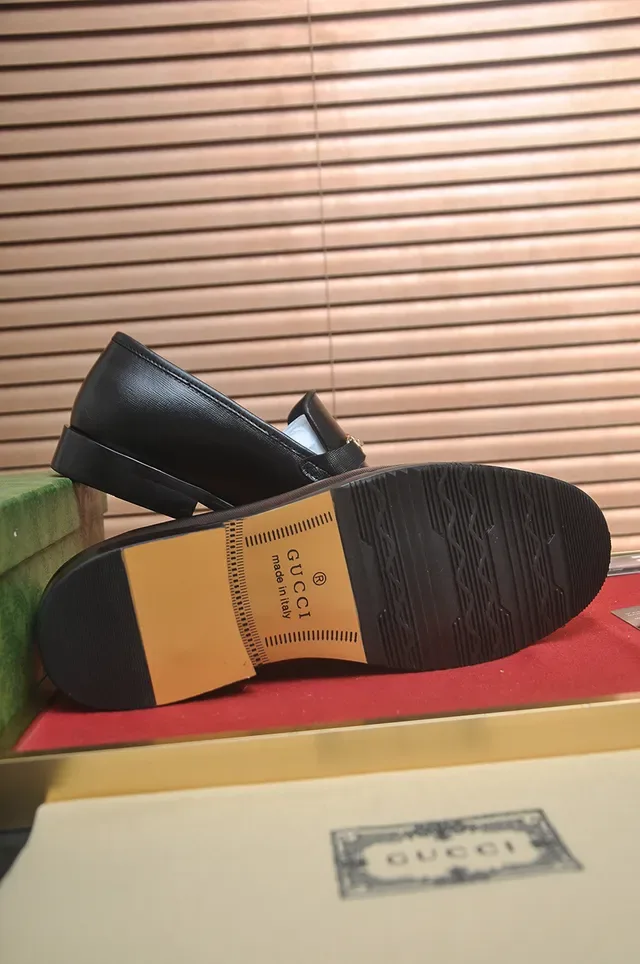 Gucci Horsebit 1955 ब्लैक लेदर हॉर्सबिट लोफर्स 3