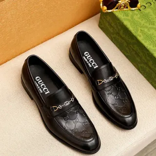 Gucci Horsebit 1955 কালো চামড়ার Horsebit লোফার