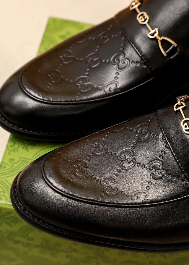 Gucci Horsebit 1955 Mocassins en cuir noir Horsebit 2