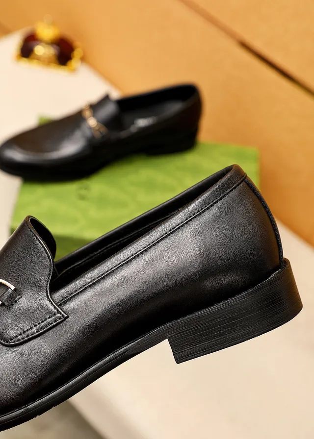 Gucci Horsebit 1955 Mocassins en cuir noir Horsebit 5