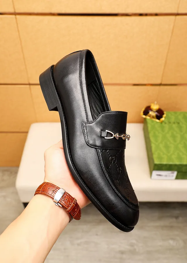 Gucci Horsebit 1955 Mocassins en cuir noir Horsebit 7