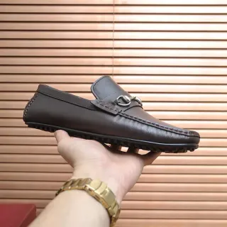Mocasín Gucci Horsebit 1955 Marrón Cuero