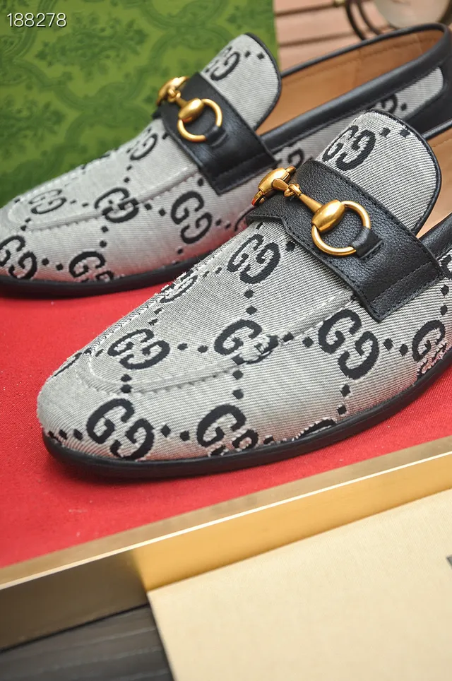 Gucci Horsebit 1955 GG Monogram Canvas loafers 3