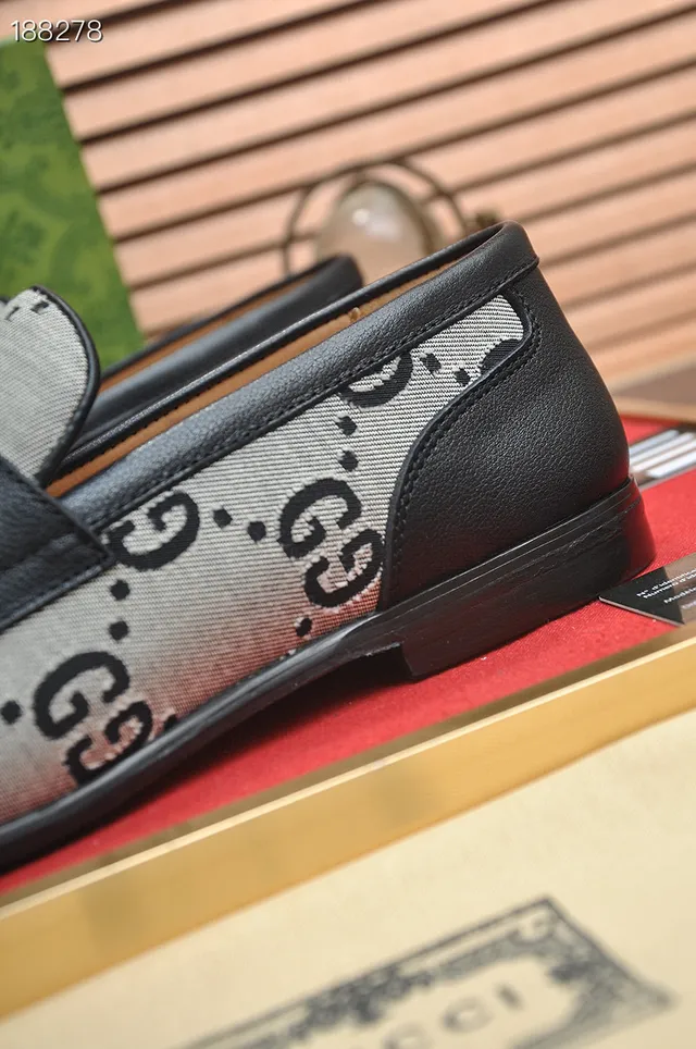 Gucci Horsebit 1955 GG Monogram Canvas loafers 4