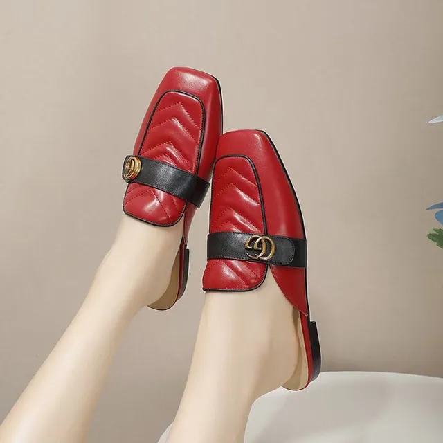 Gucci Horsebit 1955 Red and Black Quilted Leather Loafers 12