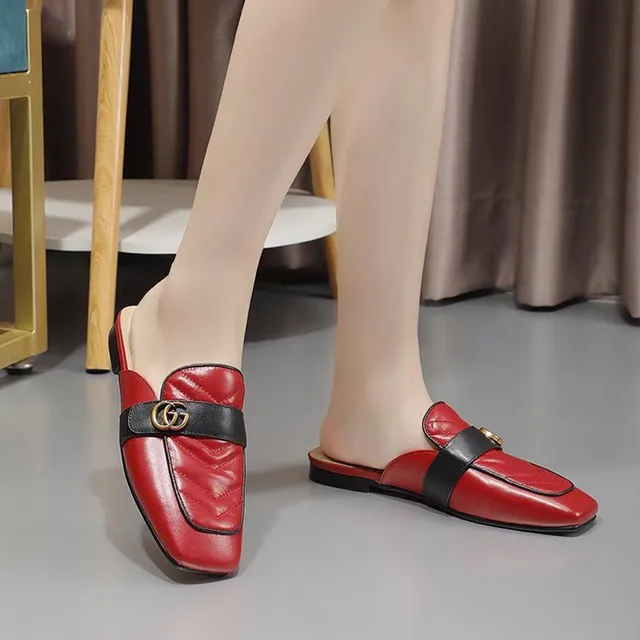 Gucci Horsebit 1955 Red and Black Quilted Leather Loafers 14