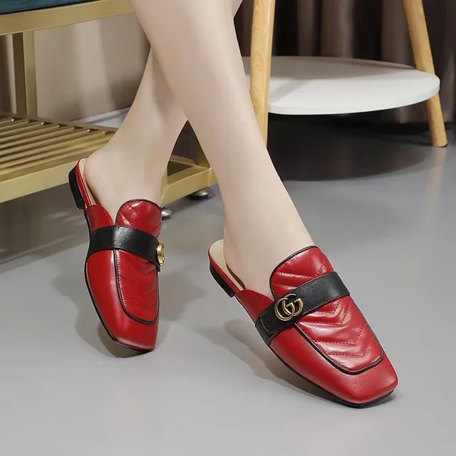 Gucci Horsebit 1955 Red and Black Quilted Leather Loafers 15
