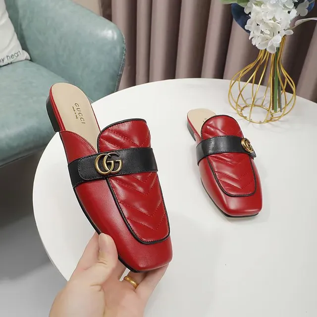 Gucci Horsebit 1955 Red and Black Quilted Leather Loafers 16