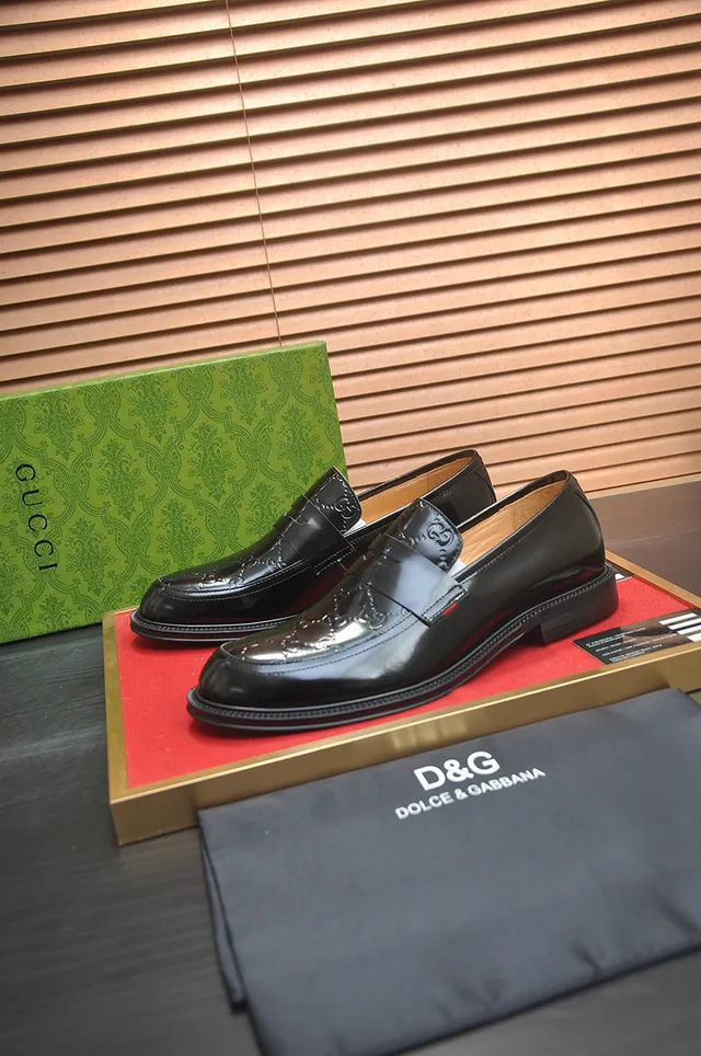 Gucci Horsebit Loafer 黑色漆皮 Loafer 4