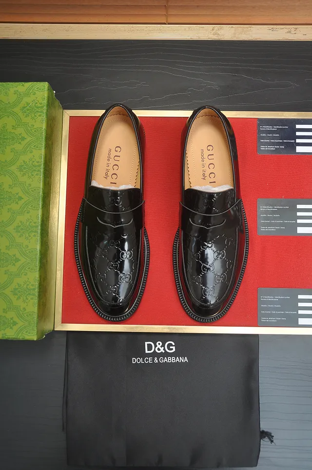 Gucci Horsebit Loafer 黑色漆皮 Loafer 5