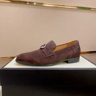 Gucci Horsebit লুফার বার্গন্ডি সুয়েড লুফার