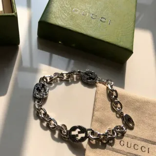 Gucci Pulsera Cadena Interlocking G Medallion
