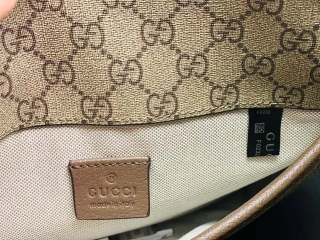Gucci Ophidia GG Monogram Cinto bolsa bege e marrom moda 3